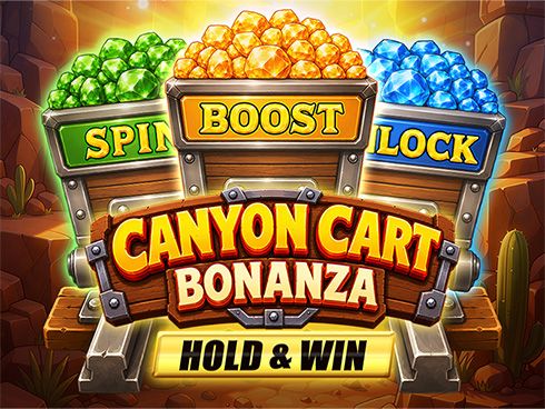 Canyon Cart Bonanza: Hold and Win