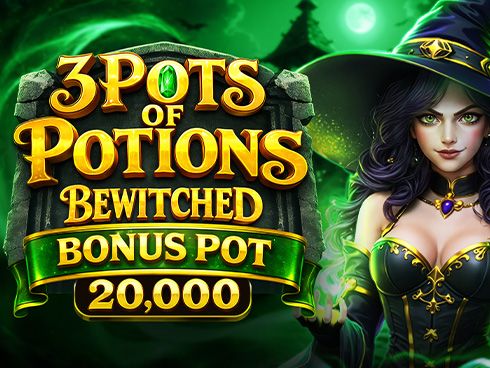 3 Pots of Potions Betwitched Bonus Pot 20,000