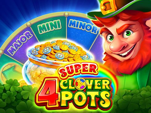 4 Super Clover Pots